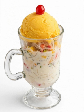 Classic Falooda pictured in the Alake menu