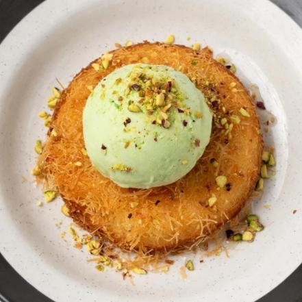 Kunafa Sundae from the Alake menu